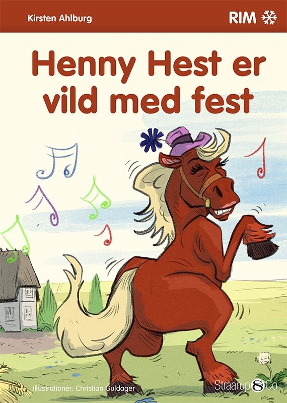 Billede af Henny Hest Er Vild Med Fest - Kirsten Ahlburg - Bog