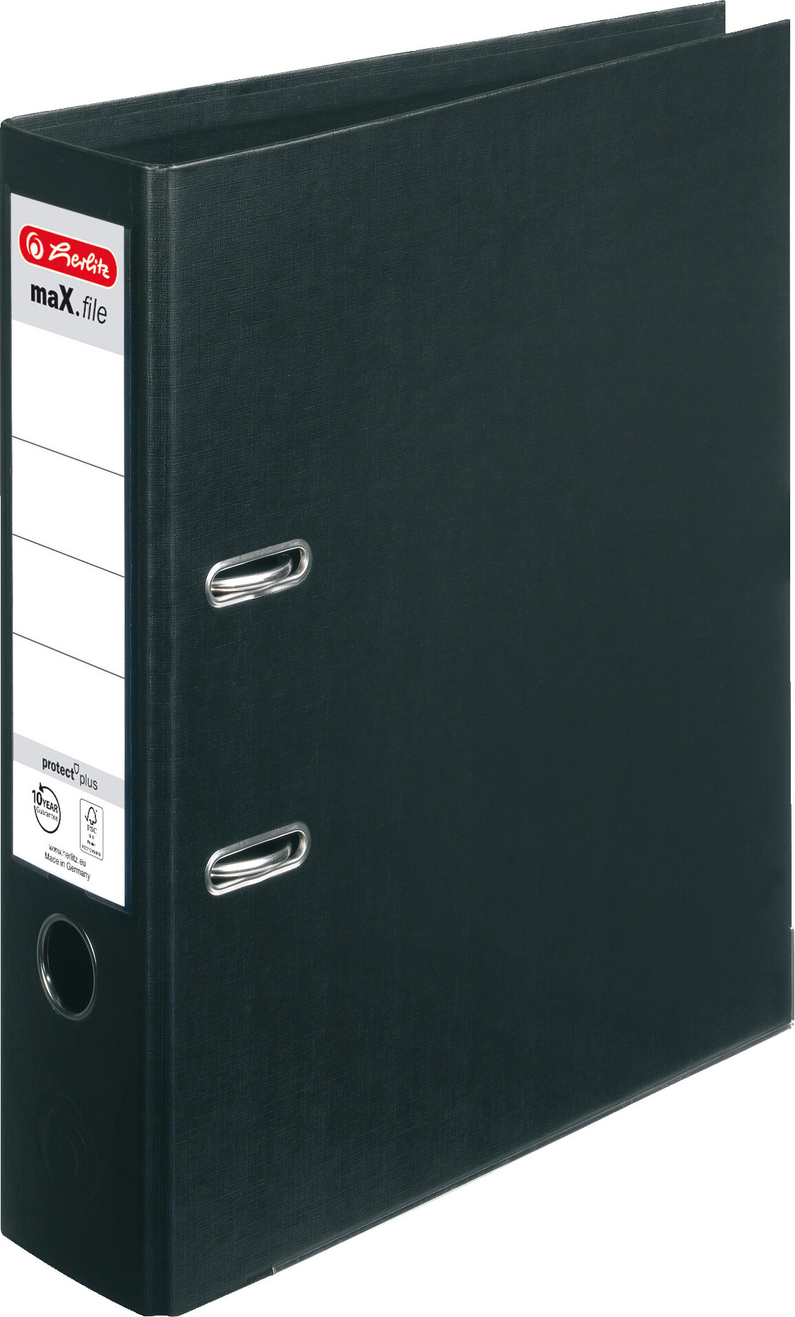 Herlitz Brevordner A4 8 Cm - Sort