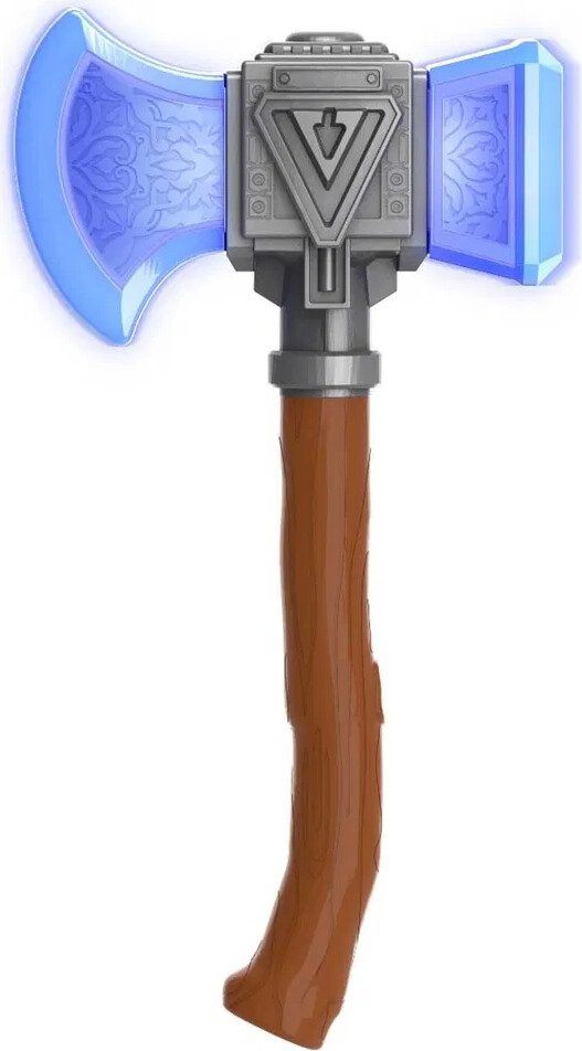 Hero Weapons Viking Hammeraxe Med Lyd Og Lys