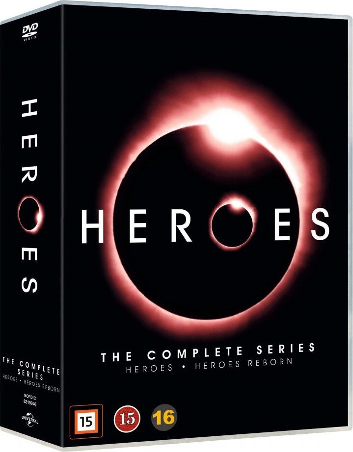 Heroes - Den Komplette Serie + Heroes Reborn - DVD - Tv-serie