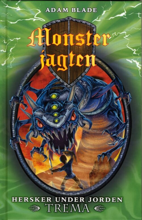 Billede af Monsterjagten 29 - Hersker Under Jorden Trema - Adam Blade - Bog hos Gucca.dk