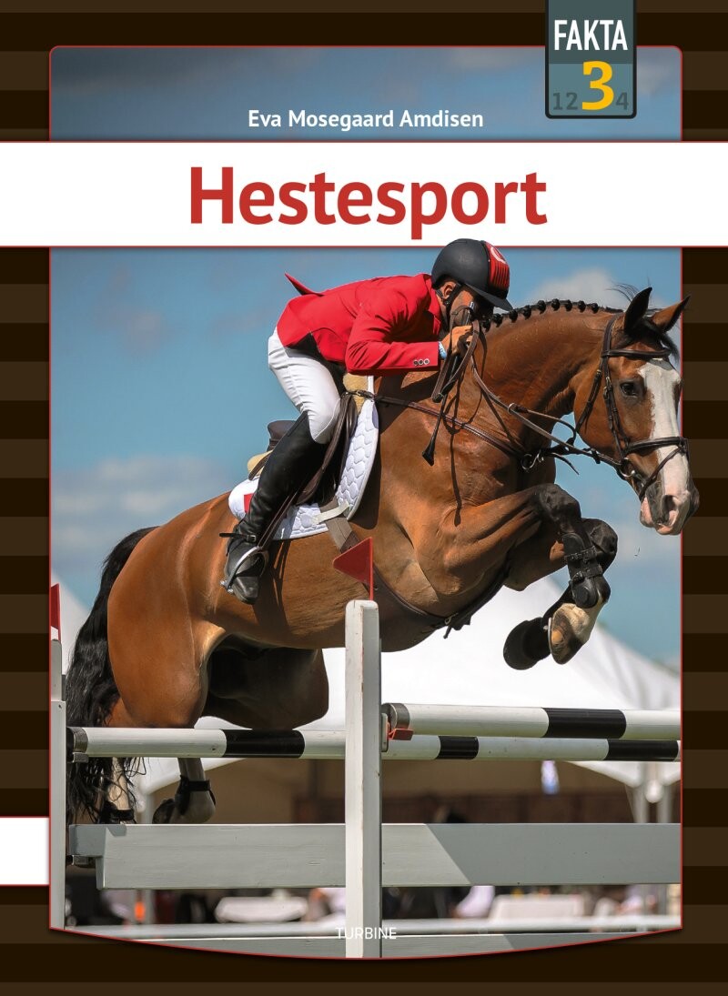 Forside til Hestesport - Eva Mosegaard Amdisen - Bog
