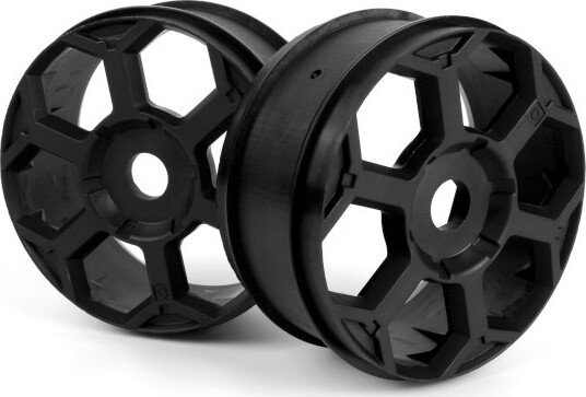 Hexcode Wheel Black (2pcs) - Hp160279 - Hpi Racing