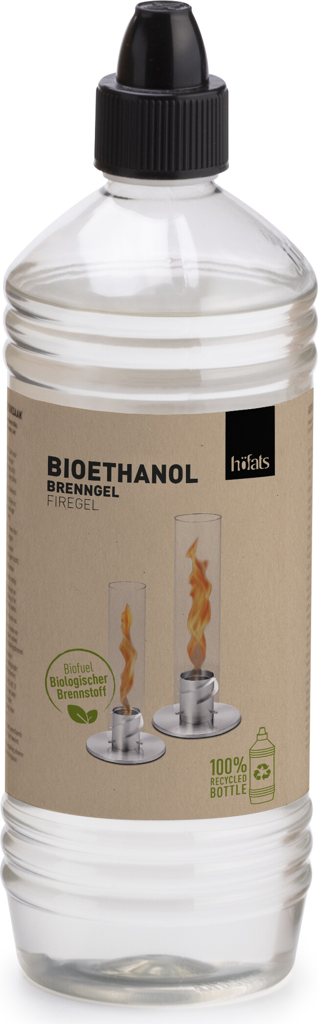 Höfats - Spin Bioethanol Gel Fuel 1l Flaske - 1 Stk