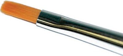 Tamiya - Modeling Brush Hf Flat Brush No. 0 - 87046