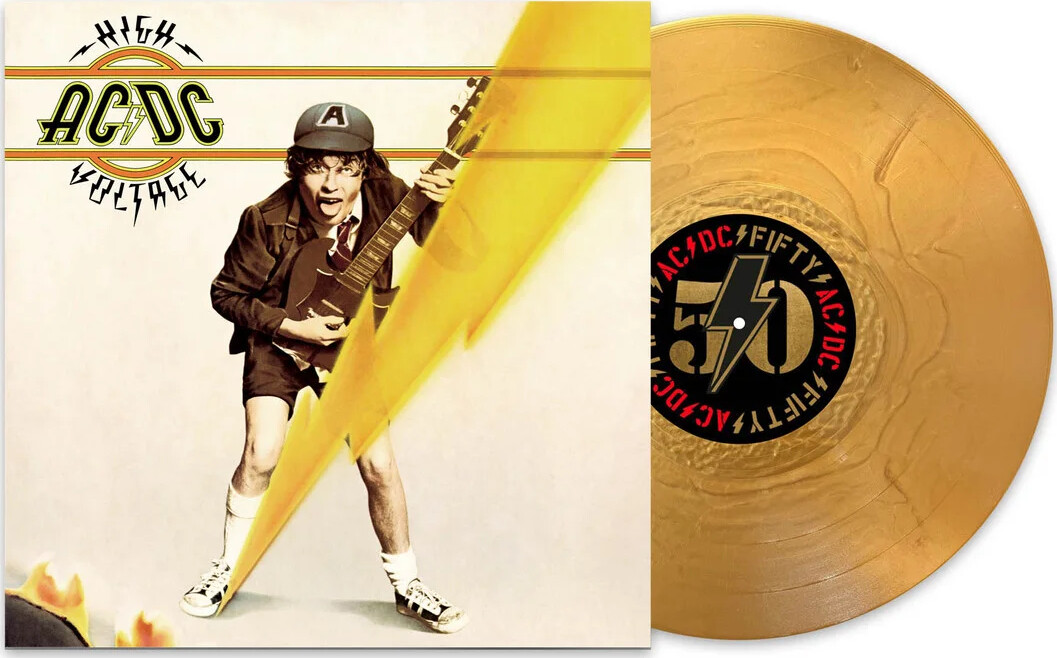 Ac Dc - High Voltage - Gold Metallic Edition - Vinyl Lp
