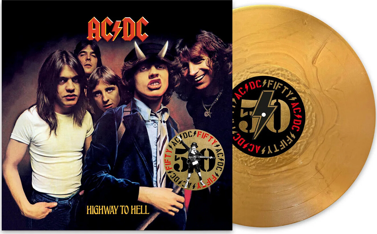 Ac/dc - Highway To Hell - Gold Metallic Edition - Vinyl Lp