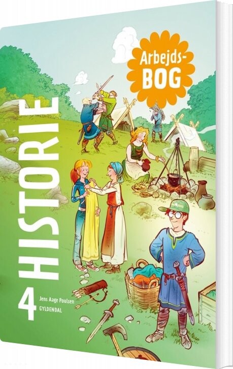 Historie 4 - Jens Aage Poulsen - Bog