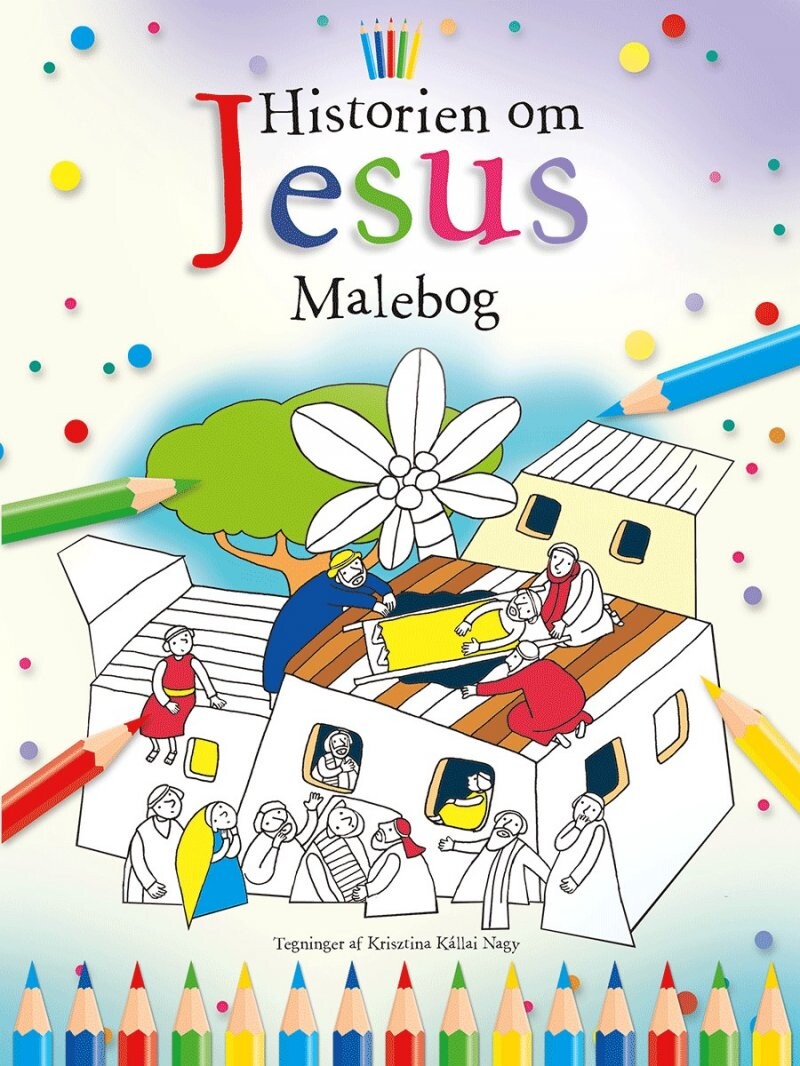 Billede af Historien Om Jesus Malebog - Bethan James - Bog