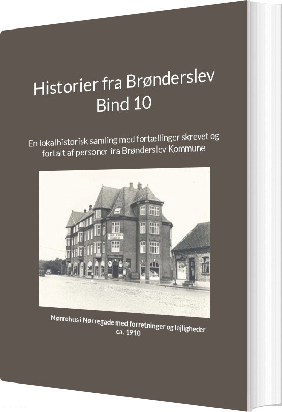 Billede af Historier Fra Brønderslev - Bind 10 - Jens Otto Madsen - Bog