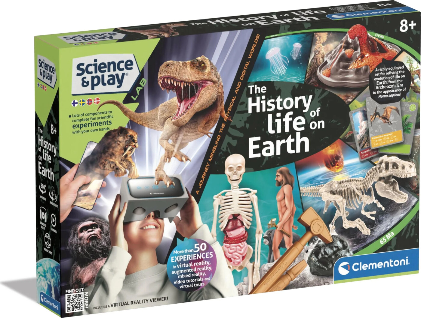 Se Clementoni - Science And Play Lab - The History Of Life On Earth hos Gucca.dk