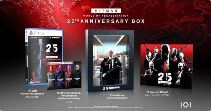 Hitman World of Assassination - 25th Anniversary Box - Sony PlayStation 5 - Action/Adventure