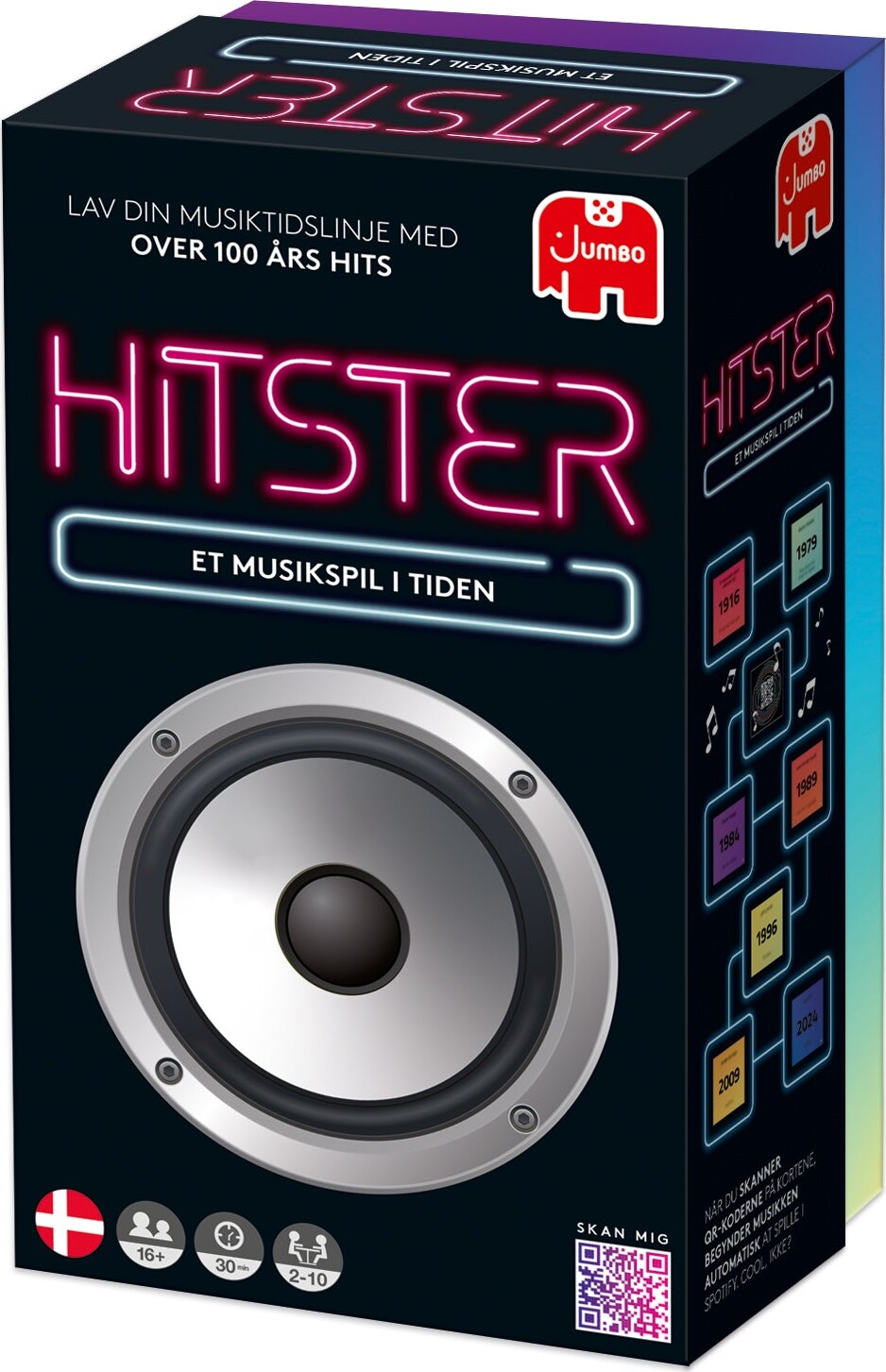 Hitster - Et Musikspil I Tiden - Over 100 års Hits - 2025 - Jumbo