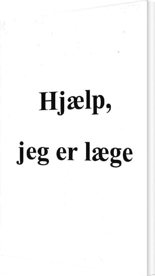 Hjælp, Jeg Er Læge - Hagar Al Fartoussi - Bog