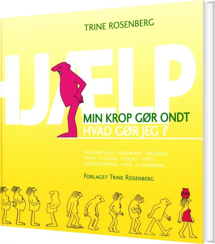 Billede af Hjælp Min Krop Gør Ondt Hvad Gør Jeg - Trine Rosenberg - Bog