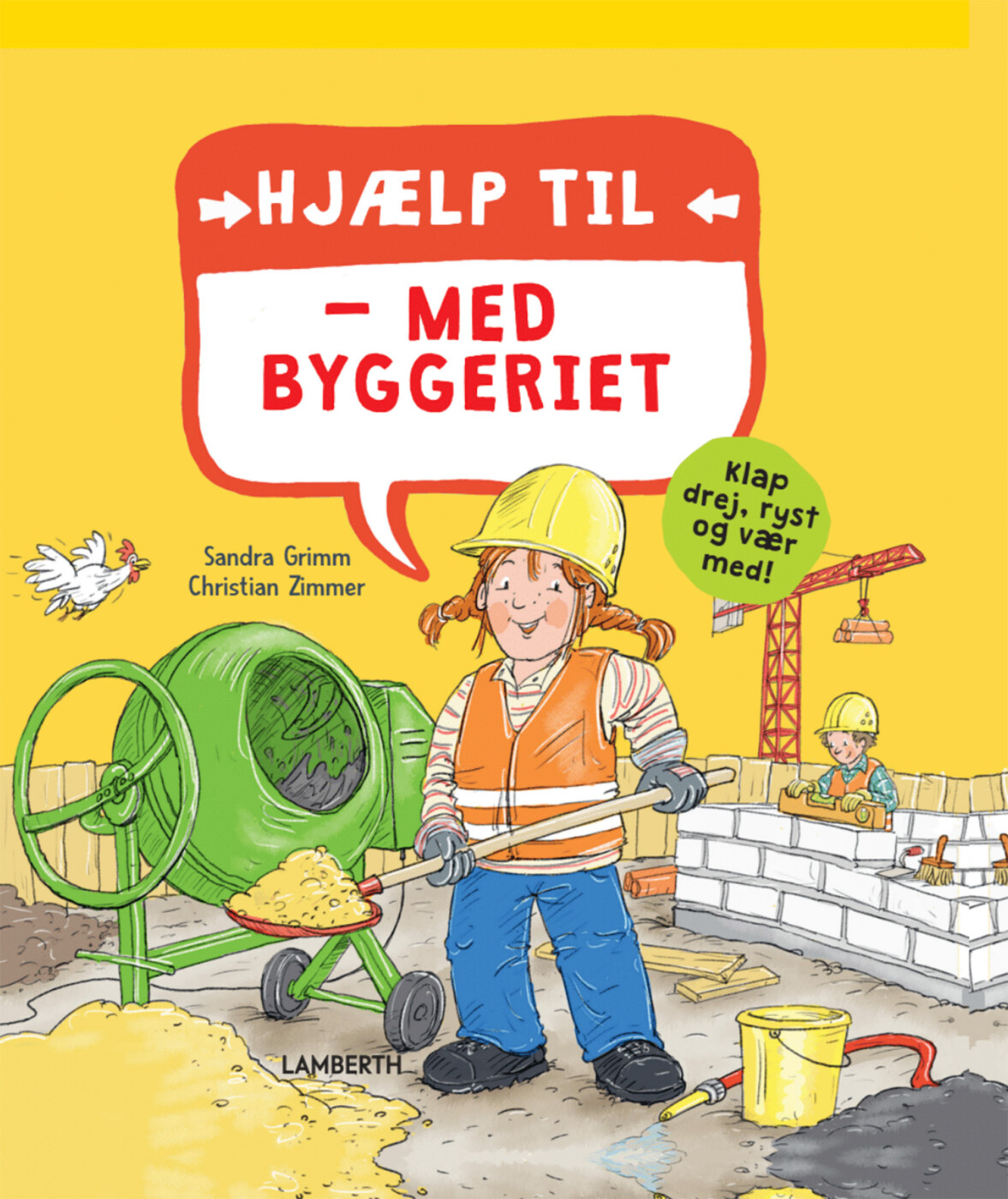 Hjælp Til - Med Byggeriet - Sandra Grimm - Bog