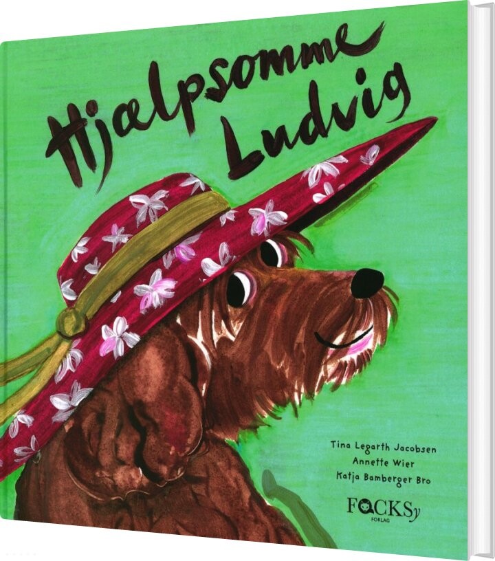 Billede af Hjælpsomme Ludvig - Annette Wier - Bog
