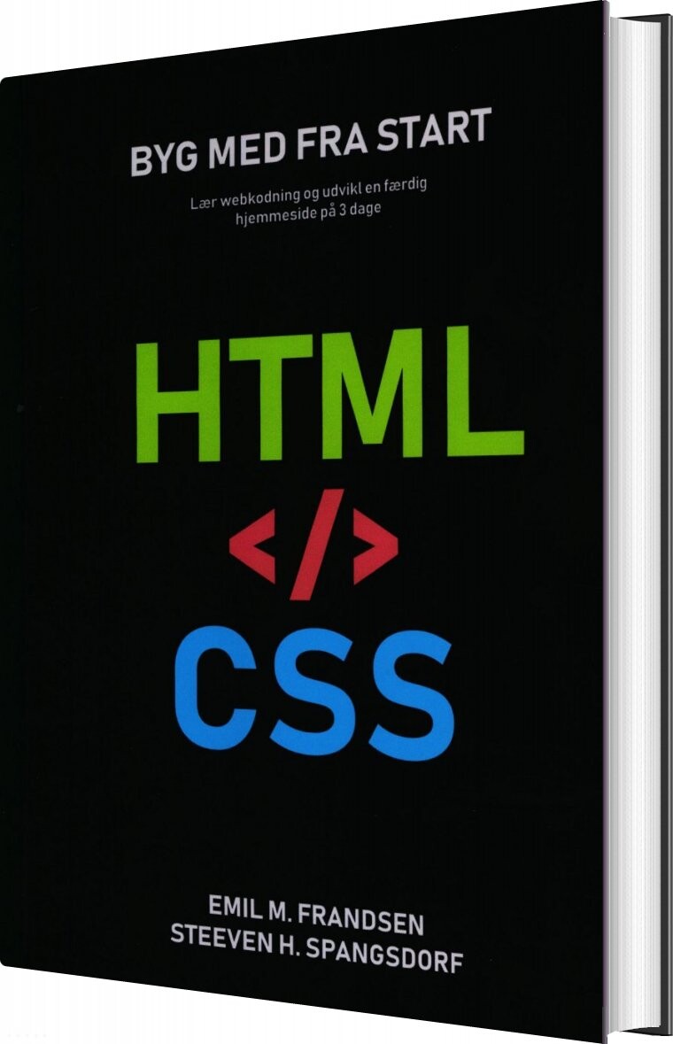 Hjemmesiden I Html Og Css - Emil M Frandsen - Bog