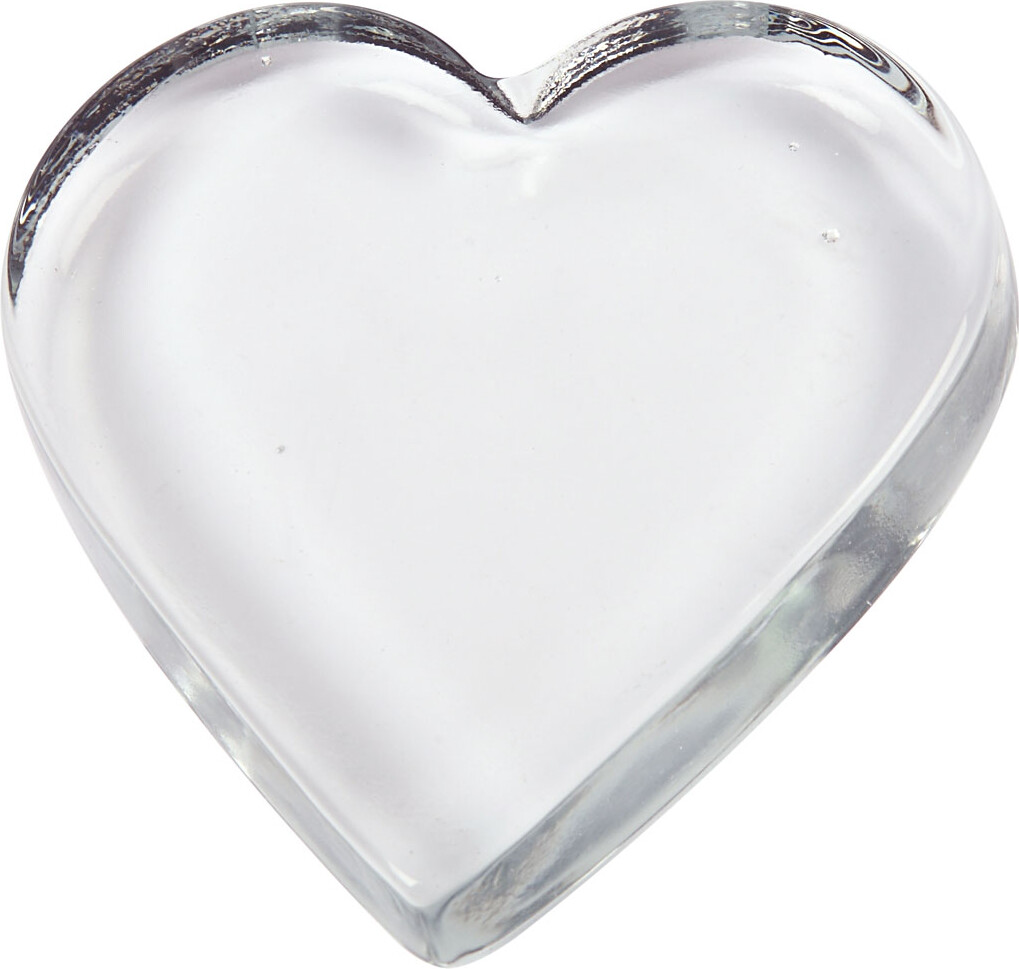 Hjerte - Str. 10x9 Cm - Tykkelse 15 Mm - 1 Stk. billede