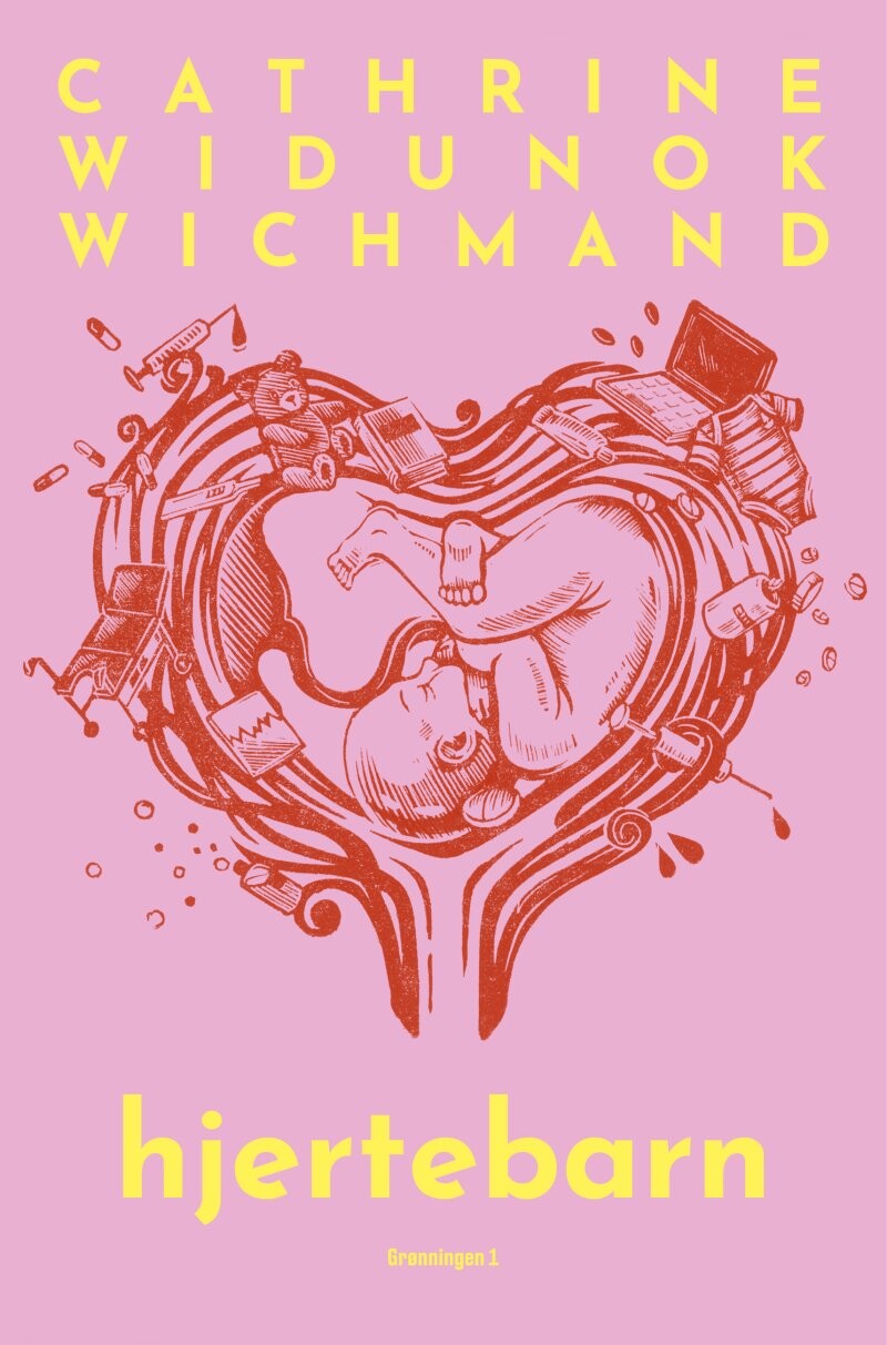 Billede af Hjertebarn - Cathrine W. Wichmand - Bog