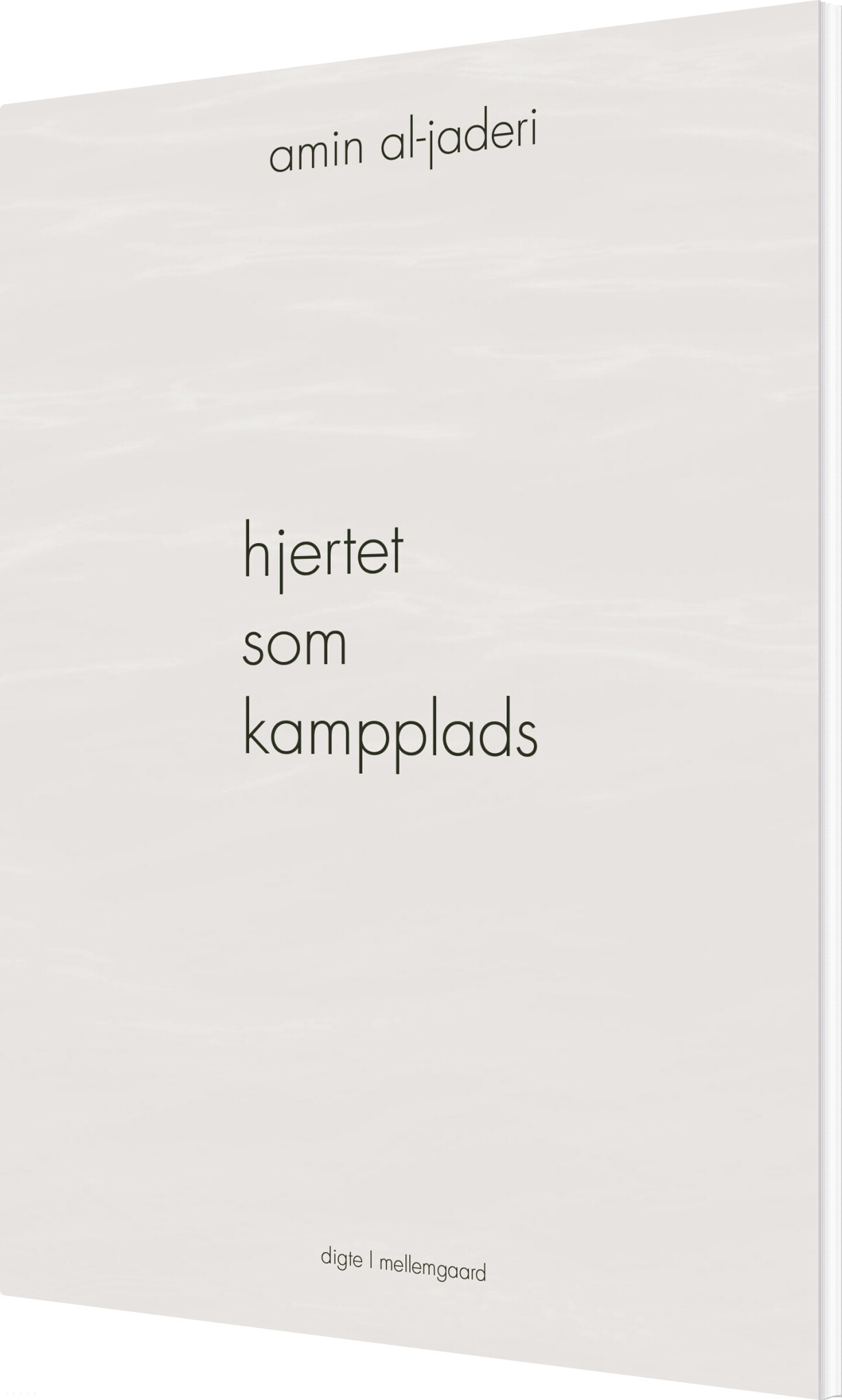 Hjertet Som Kampplads - Amin Al-jaderi - Bog