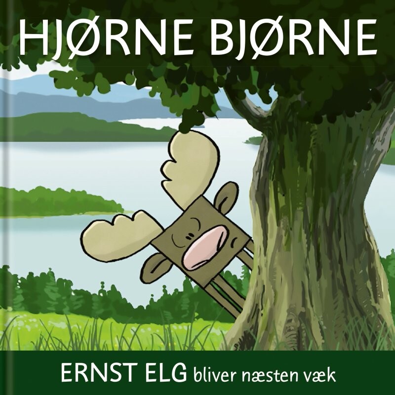 Billede af Hjørnebjørne - Ernst Elg Bliver Næsten Væk - Niels Valentin - Bog