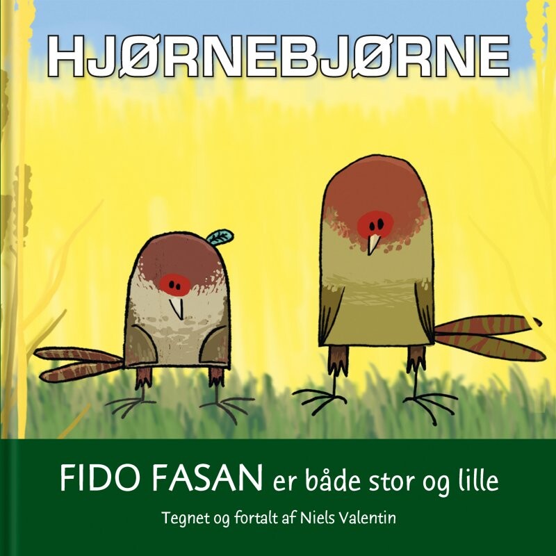 Billede af Hjørnebjørne - Fido Fasan Er Både Stor Og Lille - Buster Nordic - Bog