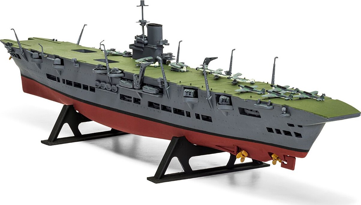 Airfix - Hms Ark Royal Skib Byggesæt - 1:600 - A04208v