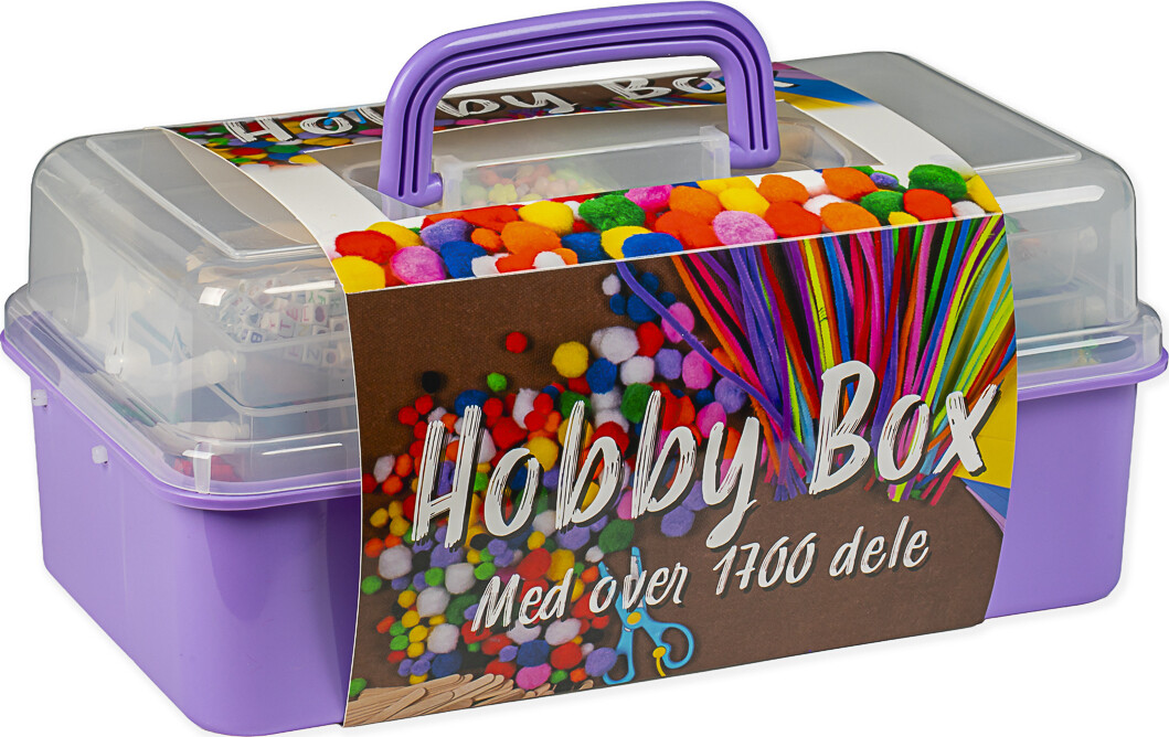 Hobby 2 You - Hobby Box Kreakasse - Børn & Voksne - 1.700 Dele