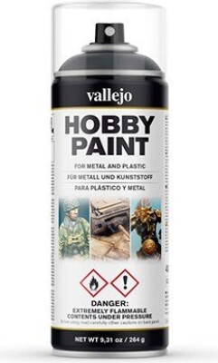 Vallejo - Hobby Paint Spraymaling - Afv Panzer Grey 400 Ml