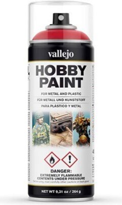 Vallejo - Hobby Paint Spraymaling - Fantasy Bloody Red 400 Ml