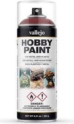 Vallejo - Hobby Paint Spraymaling - Fantasy Gory Red 400 Ml