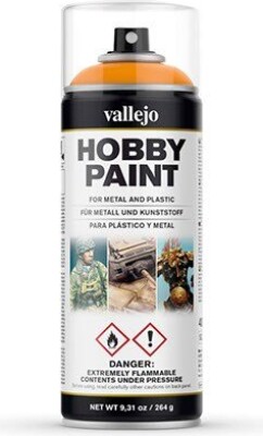 Vallejo - Hobby Paint Spraymaling - Fantasy Sun Yellow 400 Ml