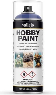Vallejo - Hobby Paint Spraymaling - Ultramarine Blue 400 Ml