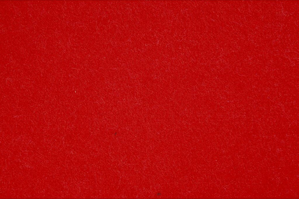 Hobbyfilt - Ark 42x60 Cm - Tykkelse 3 Mm - Rød - 1 Ark