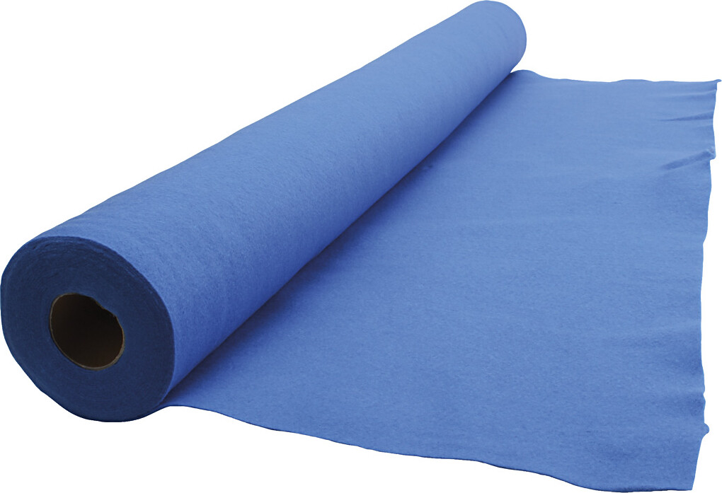 Hobbyfilt - B 90 Cm - Tykkelse 1,5-2 Mm - Blå - 5 M