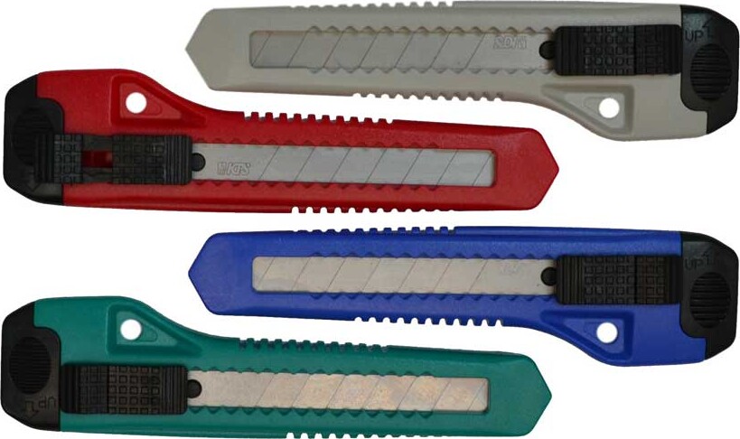 Hobbykniv Med 18 Mm - Blad - Assorteret