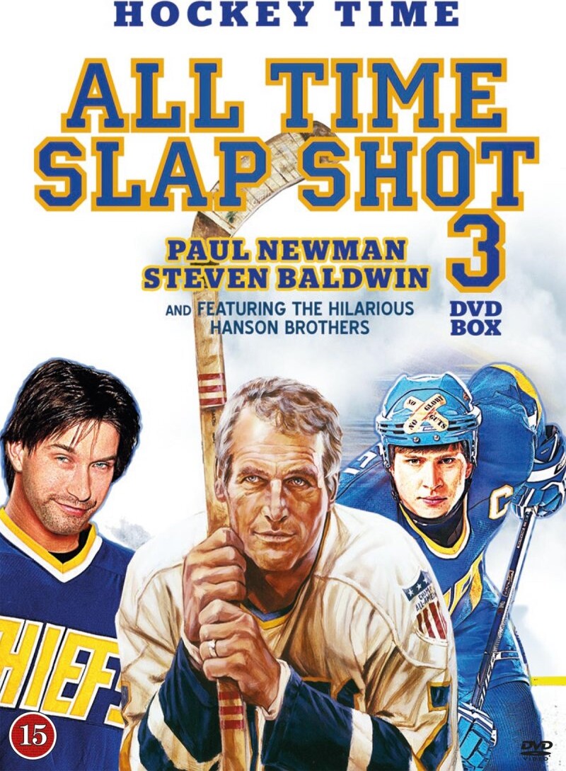 Hockey Time - All Time Slap Shot - Trilogi - DVD - Film