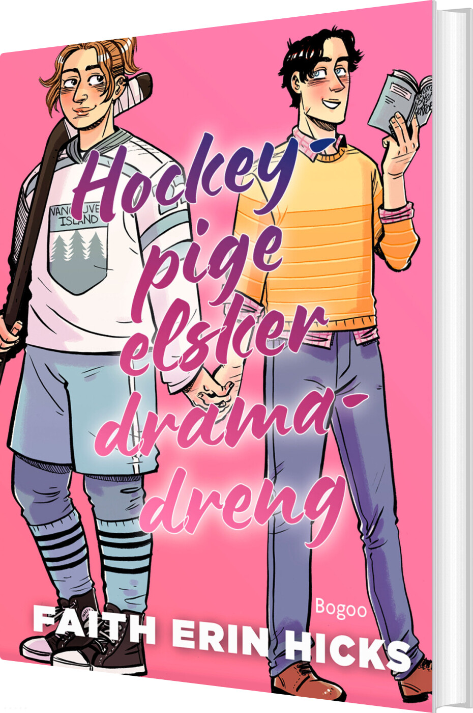 Hockeypige Elsker Dramadreng - Faith Erin Hicks - Bog