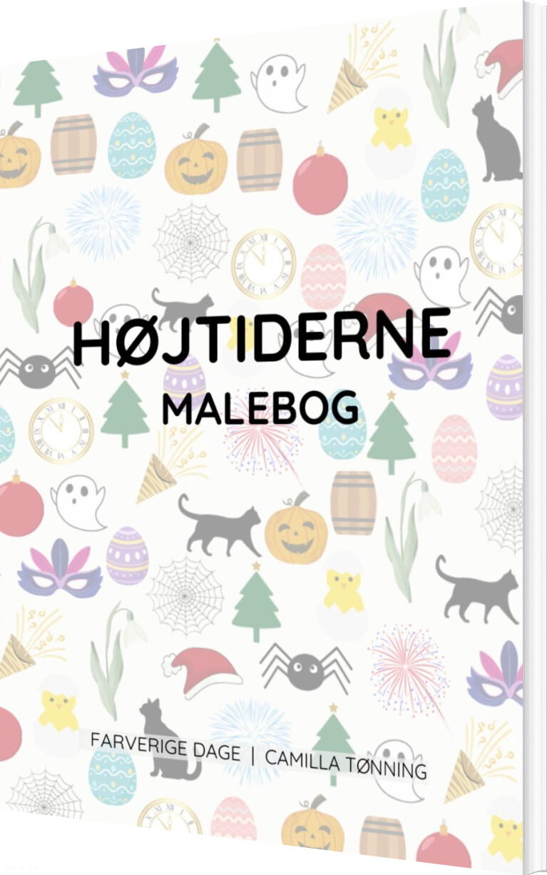 Højtiderne - Malebog - Camilla Tønning - Bog