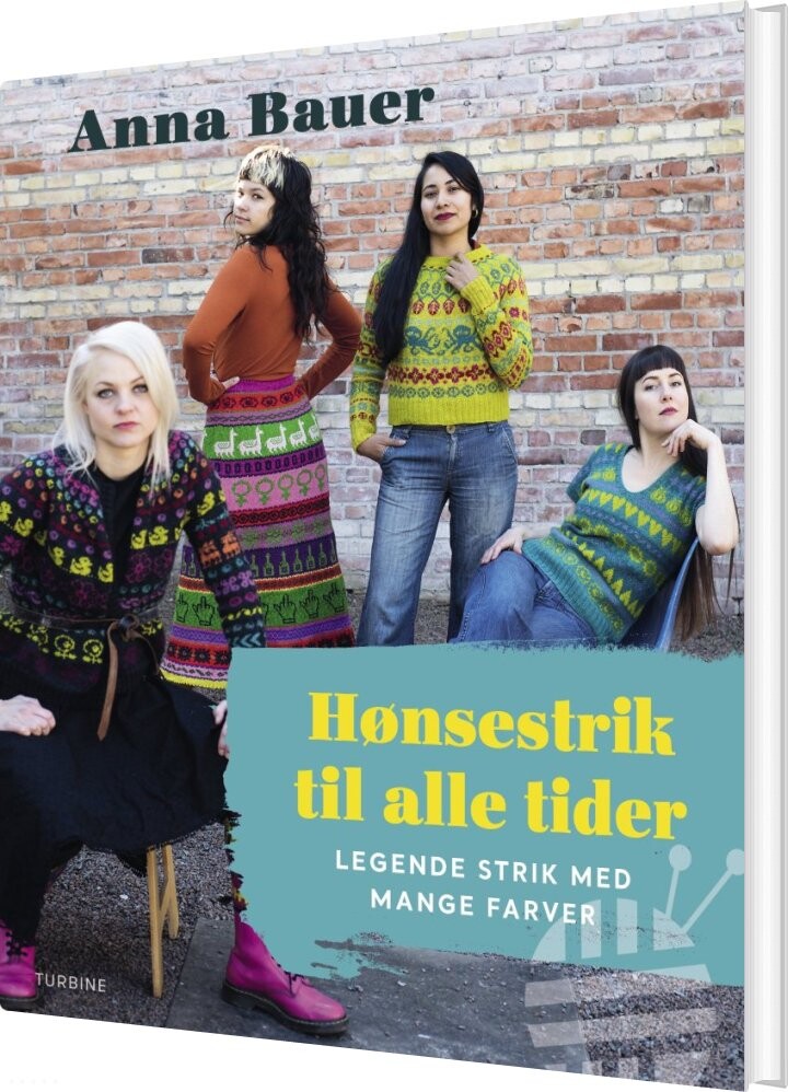 Hønsestrik Til Alle Tider - Anna Bauer - Bog