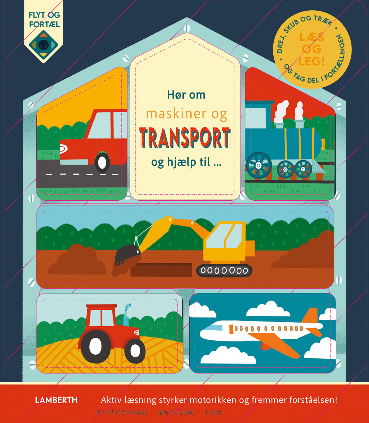 Hør Om Maskiner Og Transportog Hjælp Til - Bog