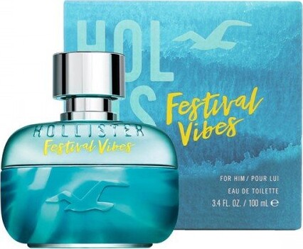 Se Hollister - Festival Vibes For Him Eau De Toilette 100 Ml hos Gucca.dk