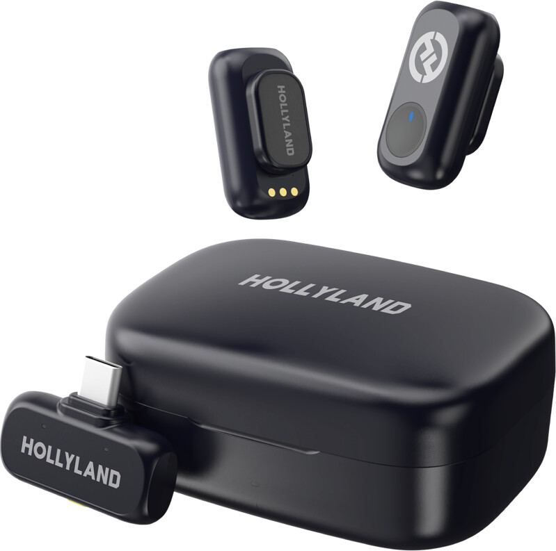 Hollyland - Lark A1 Duo With Usb-c Rx + Charging Case
