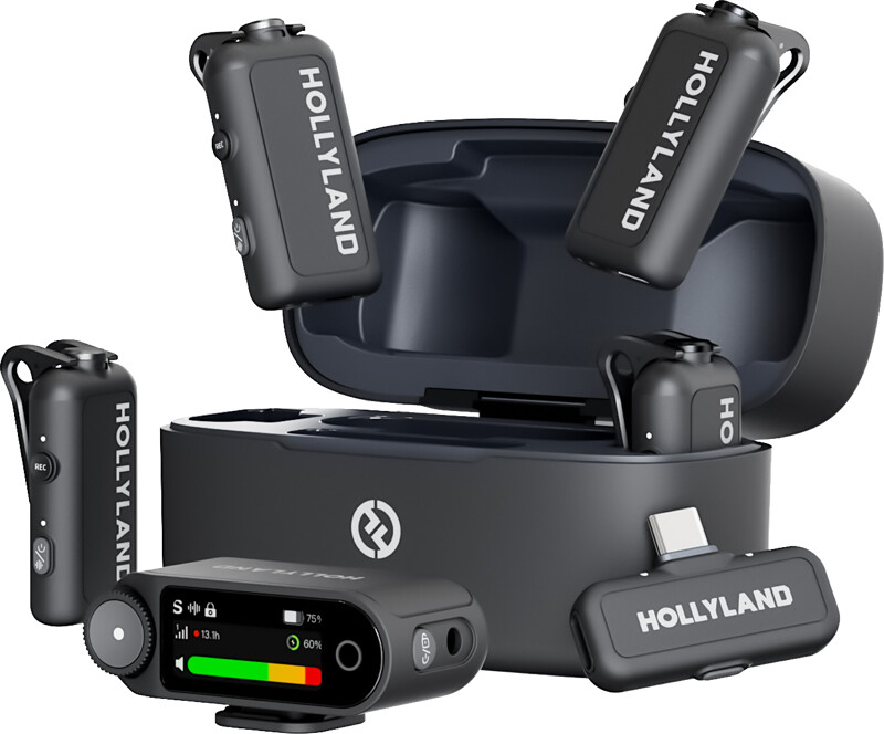 Hollyland - Lark Max 2 Combo 4-person Version With Camera Rx + Usb-c Rx