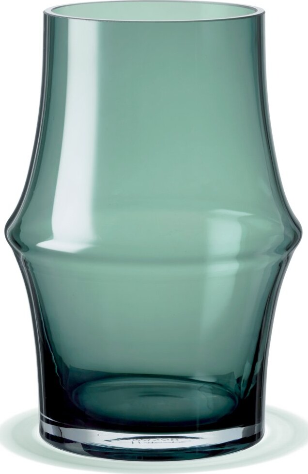 Billede af Holmegaard - Arc Vase I Glas - Grøn - 21 Cm