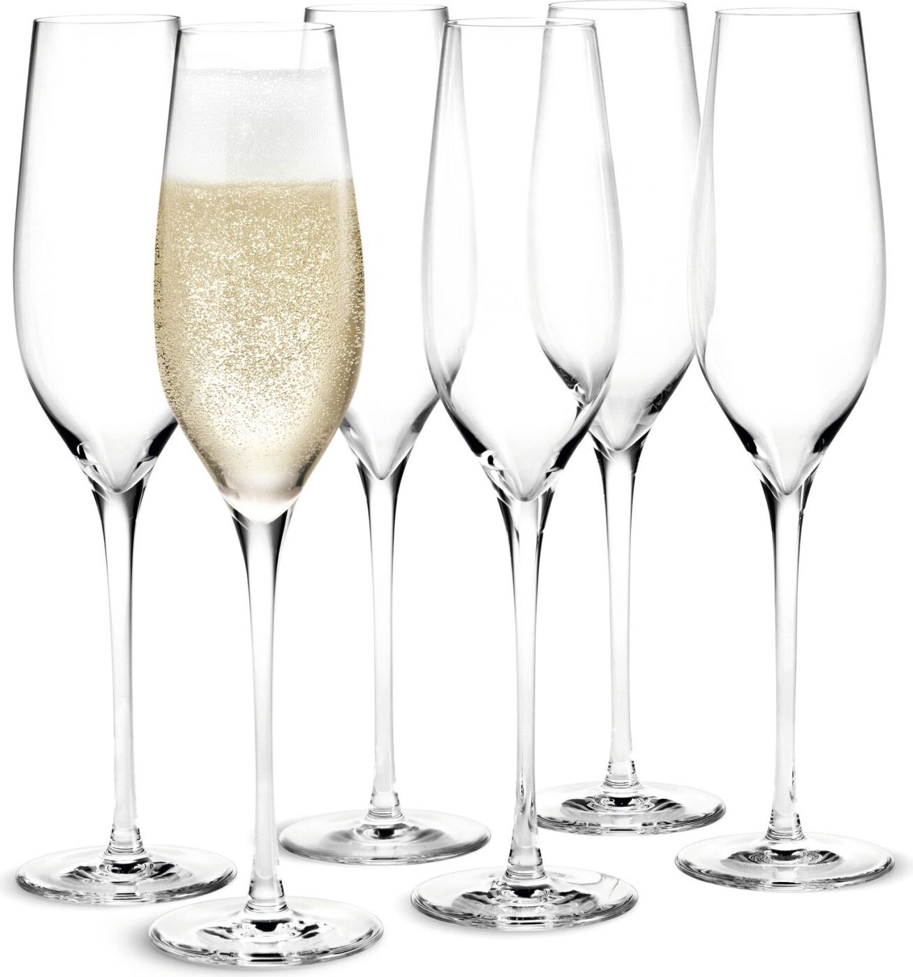 Holmegaard - Cabernet Champagneglas - 29 Cl - 6 Stk