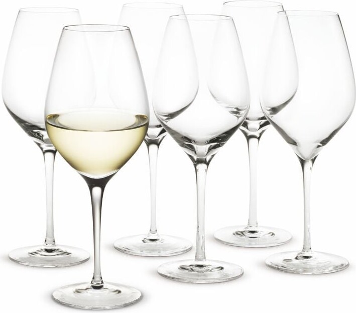 Holmegaard - Cabernet Hvidvinsglas 36 Cl - 6 Stk.