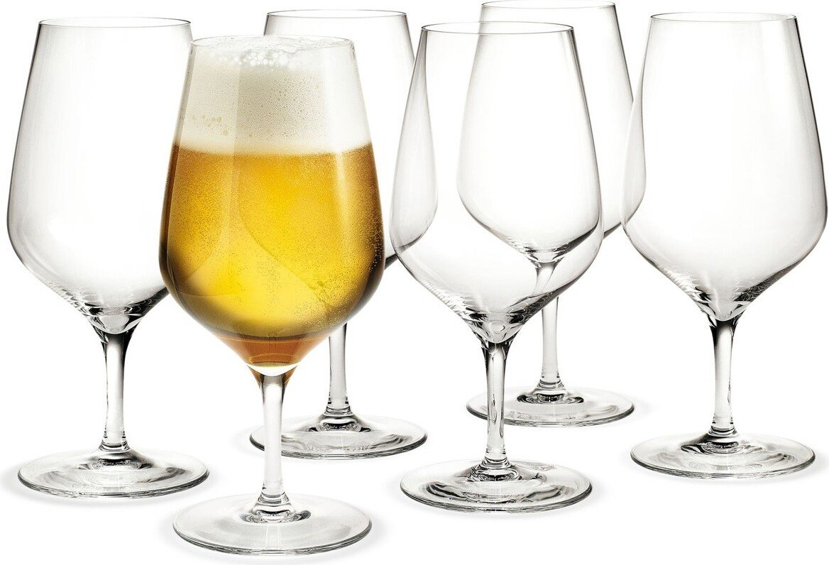 Holmegaard - Cabernet ølglas 64 Cl - 6 Stk