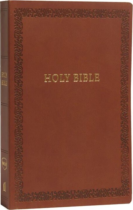 Holy Bible, New King James Version (nkjv) Brown Soft Leathertouch Edition - English book